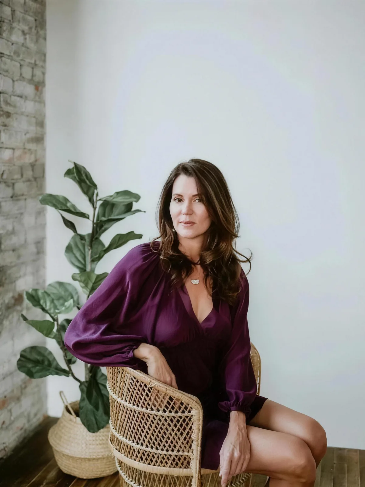 Christy Young in her studio